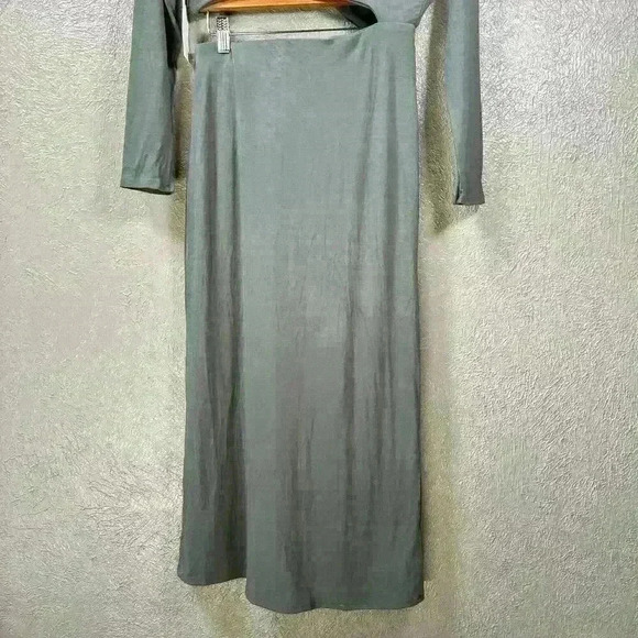 ASTR THE LABEL Long Sleeve Maxi Cut Out Tight Sexy Dress Women Small New - Picture 15 of 15